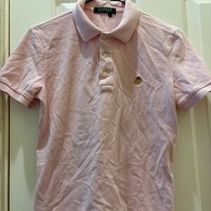 90s VINTAGE RALPH LAUREN PINK POLO SHIRT